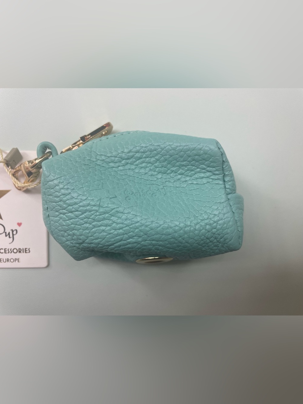 PoisePup Leather Dog waste bag holder - Picture 2 of 3